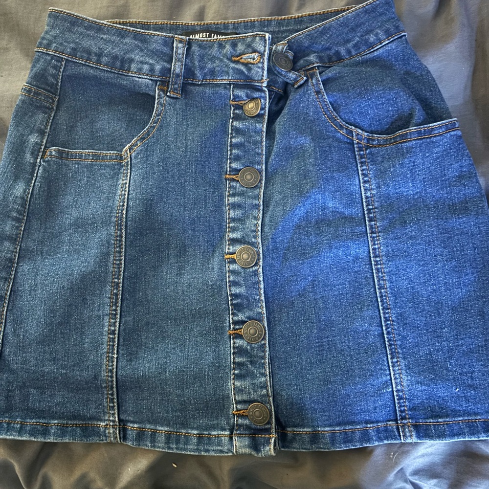 Jean skirt